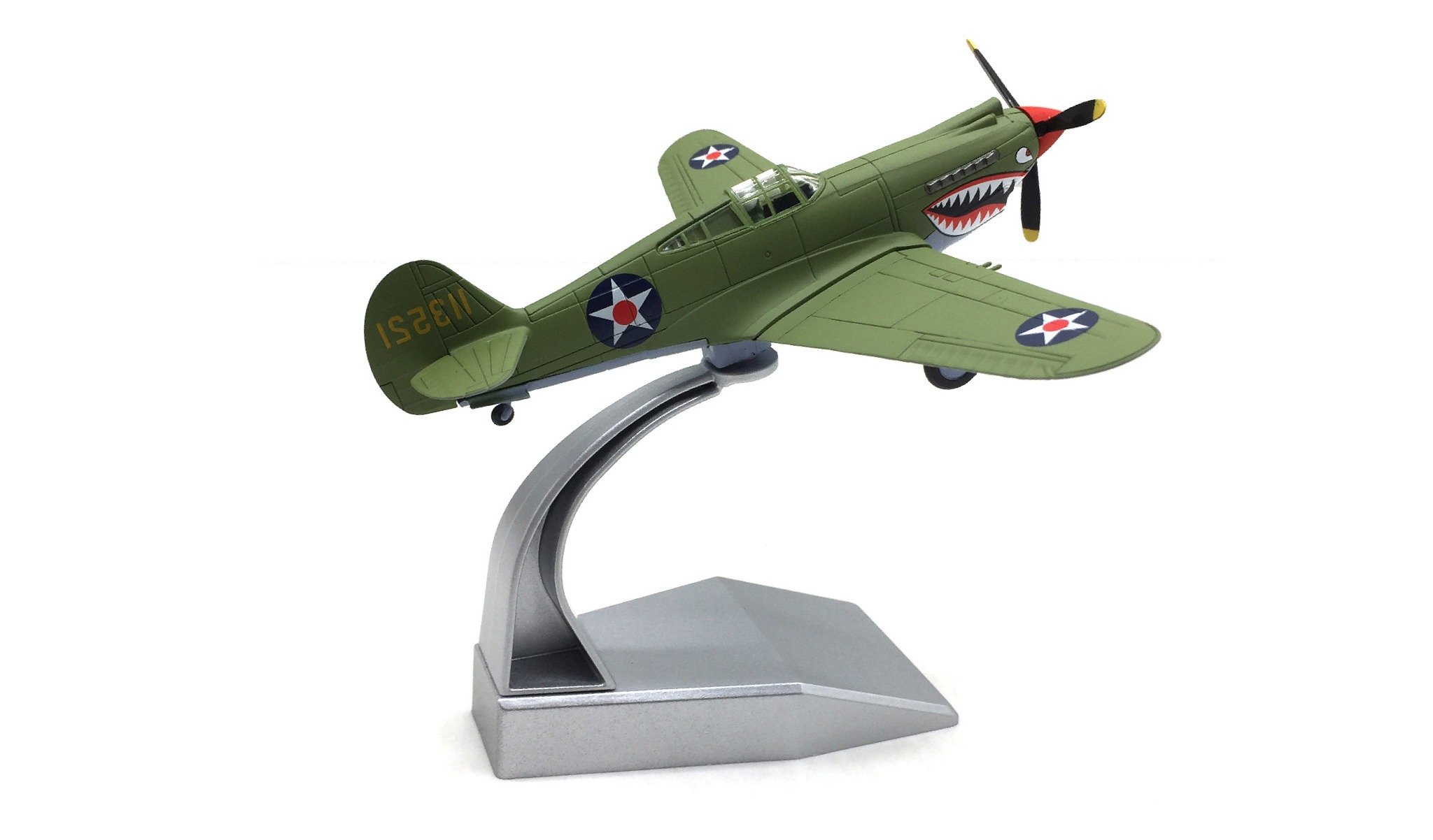  Mô hình máy bay chiến đấu cánh quạt P-40 Fighter tỉ lệ 1:72 Ns models MBQS024 