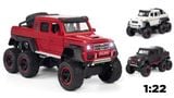  Mô hình xe ô tô Mercedes-Benz G63 V12 Off Road 6x6 full open tỉ lệ 1:22 Chezhi OT376 