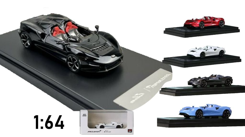 MÔ HÌNH XE MCLAREN ELVA 1:64 LCD MODEL