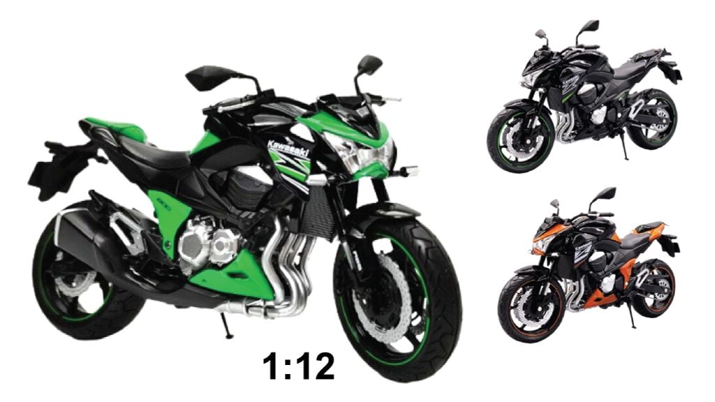 MÔ HÌNH XE KAWASAKI Z800 1:12 AUTOMAXX 5779