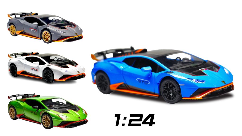 MÔ HÌNH XE LAMBORGHINI HURACAN STO 1:24 JIN LIFANG 7880