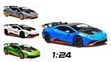  Mô hình xe Lamborghini Huracan Sto full open 1:24 Jin Lifang OT414 