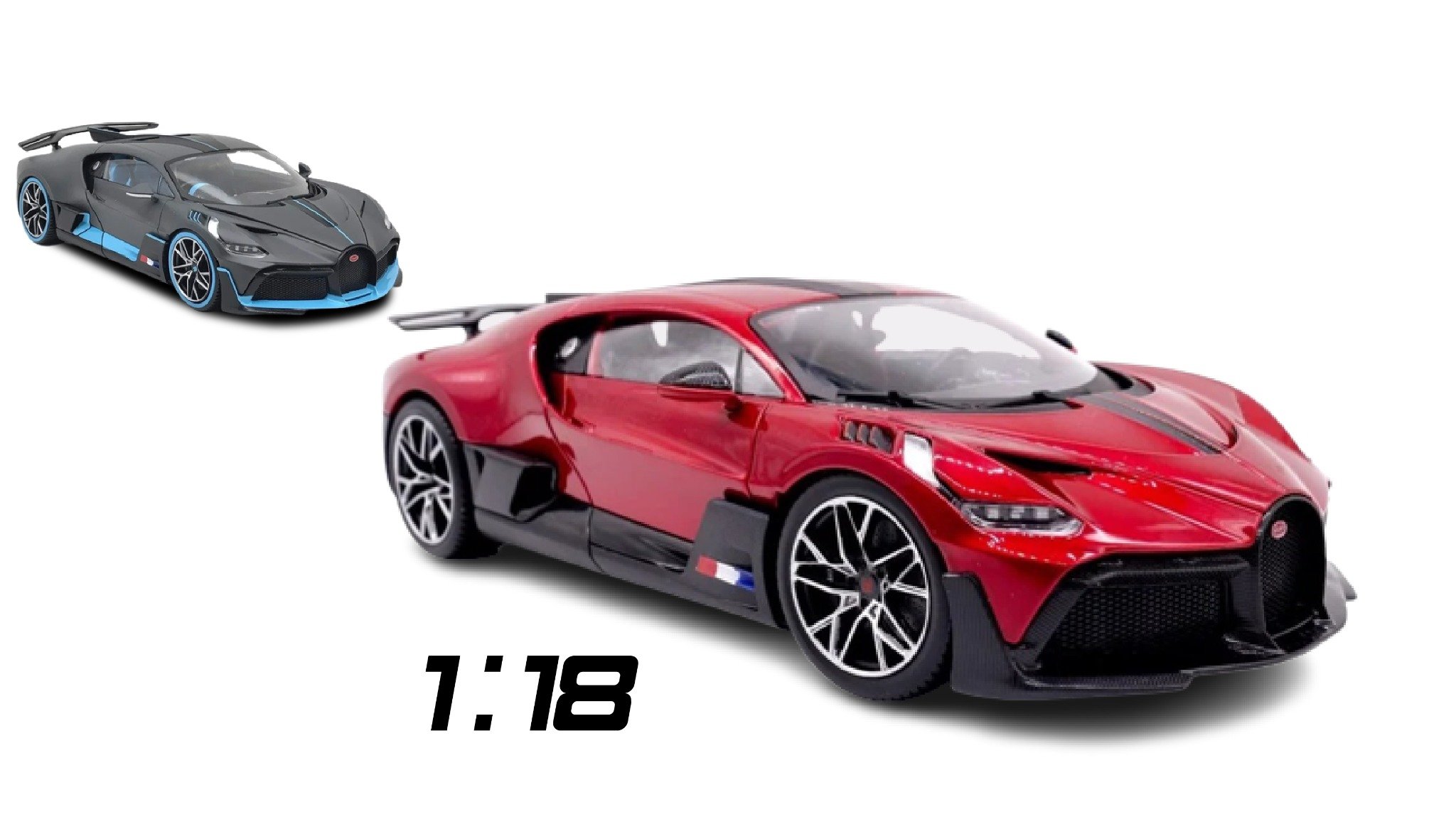  Mô hình xe Bugatti Divo 1:18 Bburago 5852 