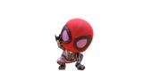  Mô hình nhân vật Spiderman Đầu Bự Black Purple 8cm 6215 