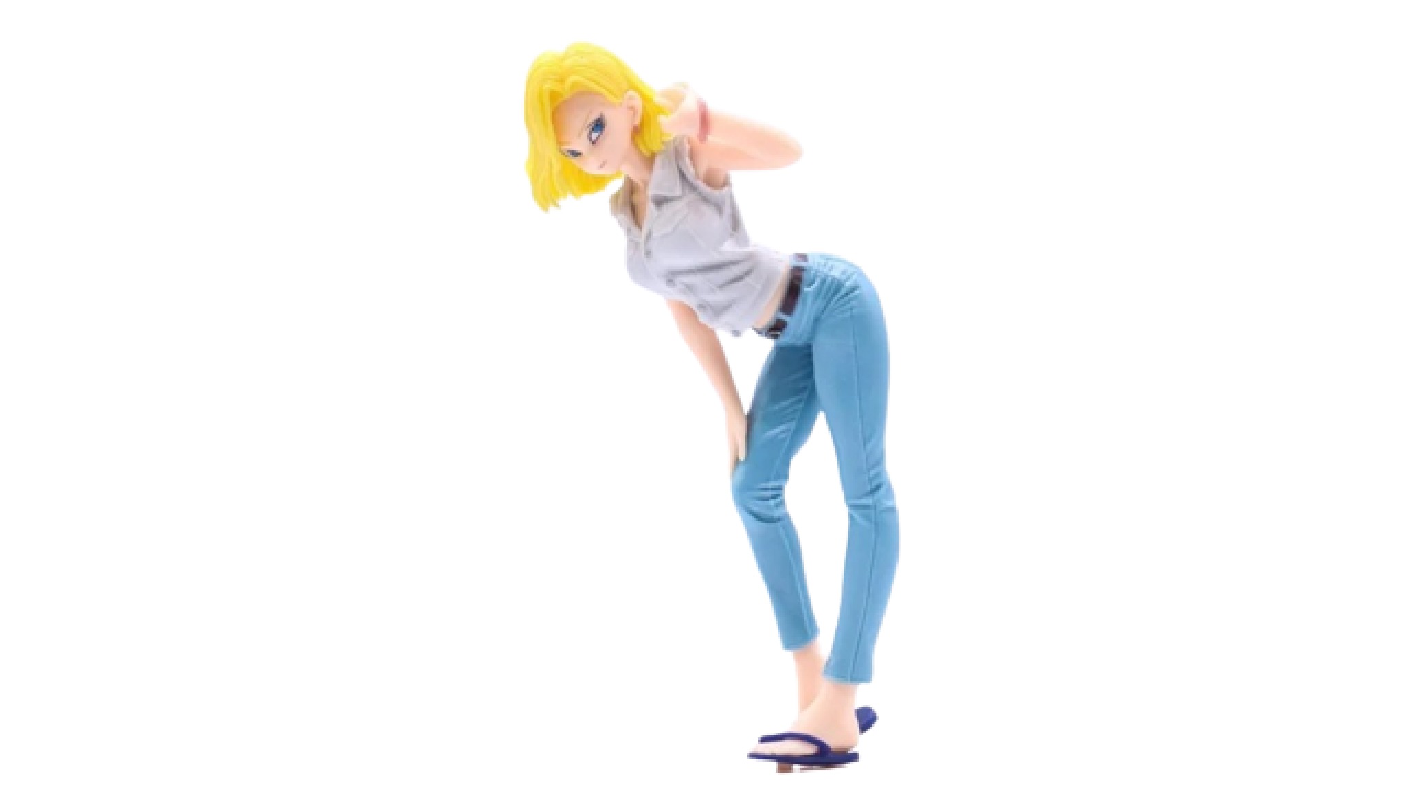  Mô hình nhân vật Dragonball Poc Android white 18 23cm 6631 