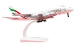  Mô hình máy bay Emirates A6-EEI Airbus A380 có bánh xe 20cm MB20036 