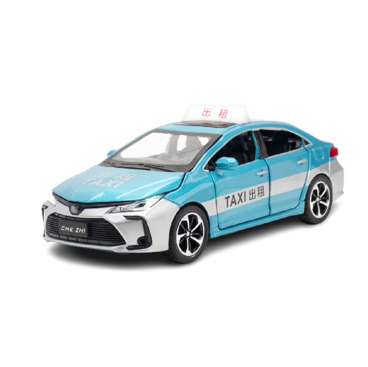  Mô hình xe ô tô Toyota Corolla sedan taxi tỉ lệ 1:32 Alloy model OT224 