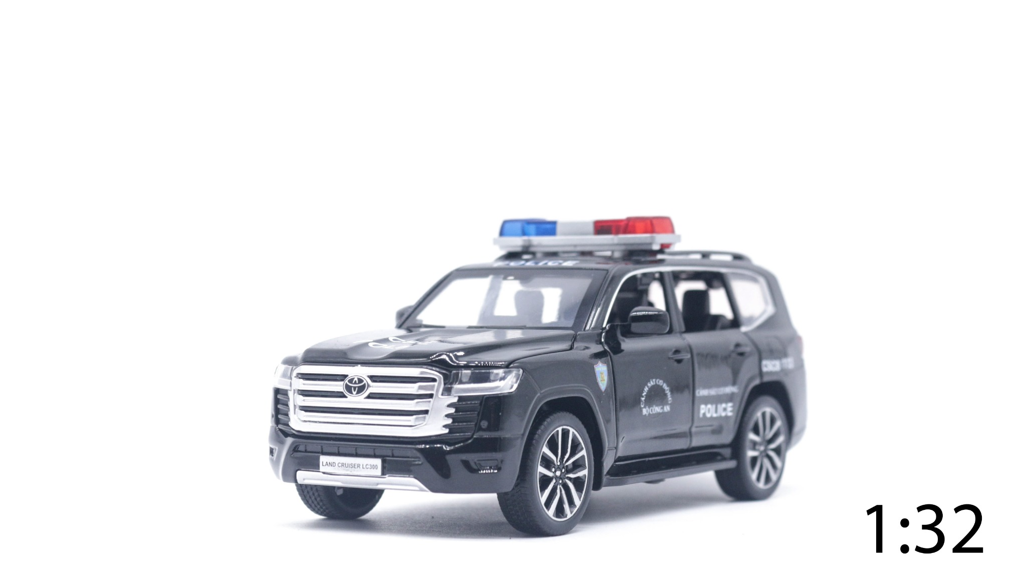  Mô hình xe ô tô độ CSCĐ Toyota Land Cruiser Lc300 full open tỉ lệ 1:32 Alloy model Autono1 OT186 