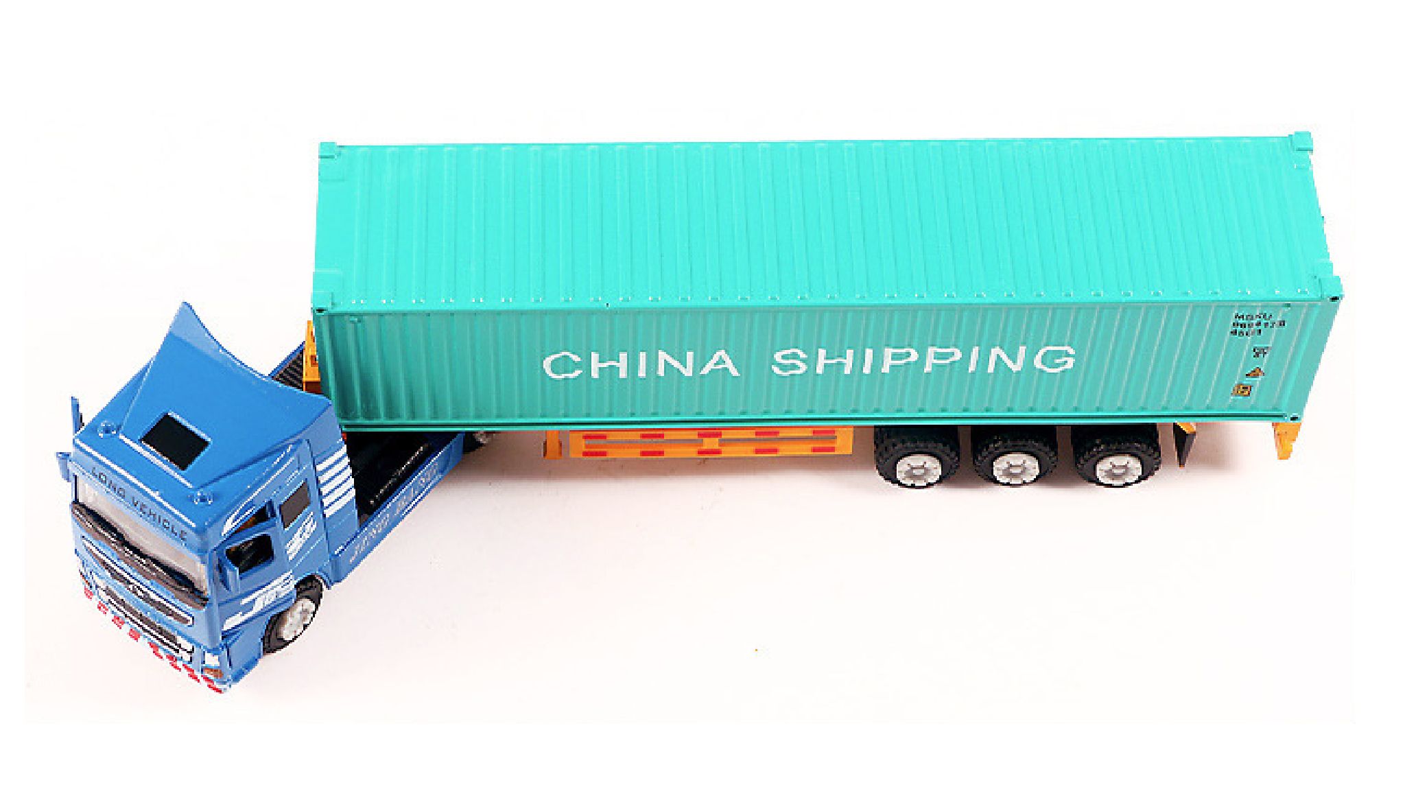  Xe mô hình container chở hàng 1:50 jingbang 7877 