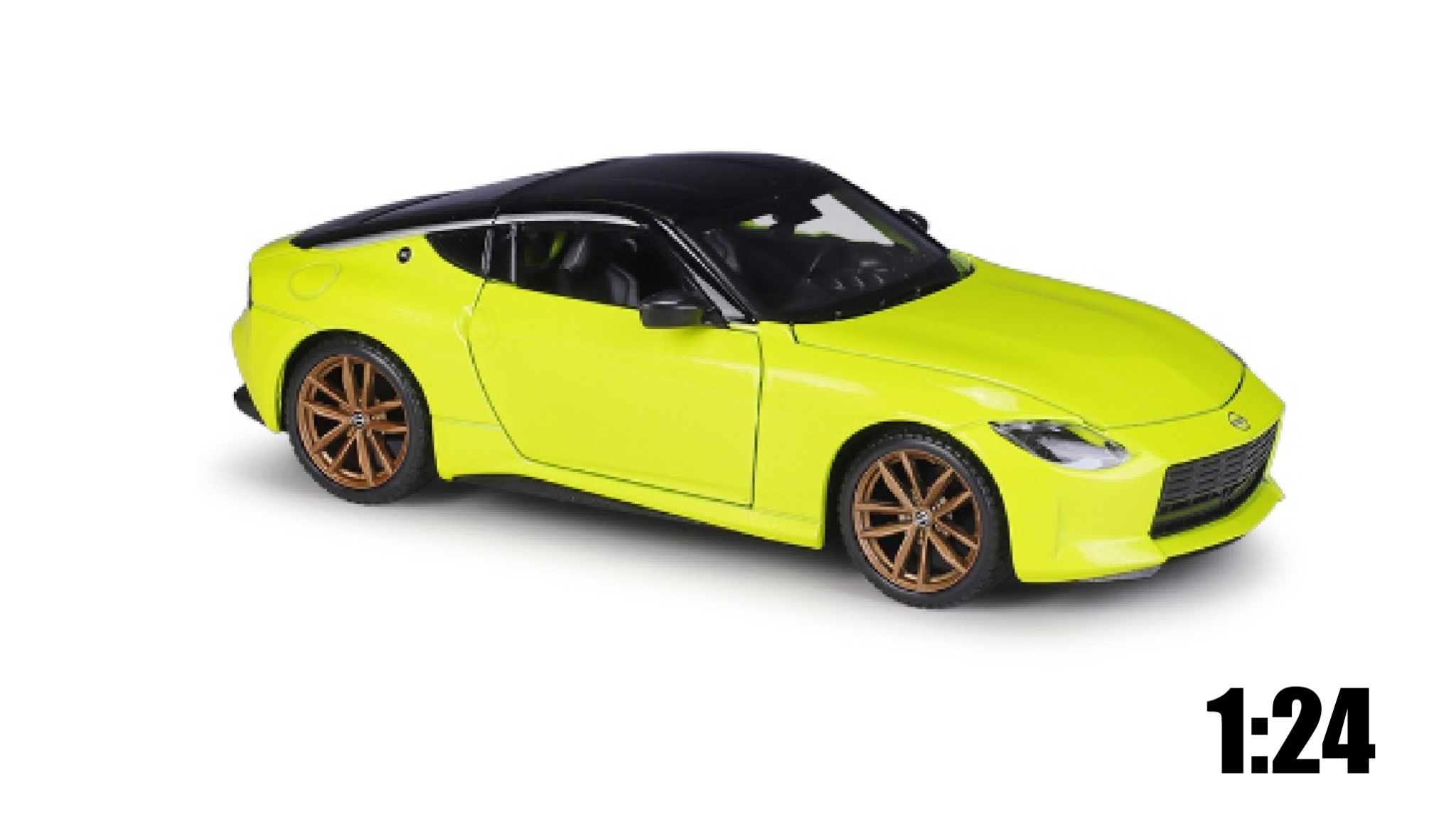  Mô hình xe ô tô Nissan Z 2023 Yellow tỉ lệ 1:24 Maisto OT150 