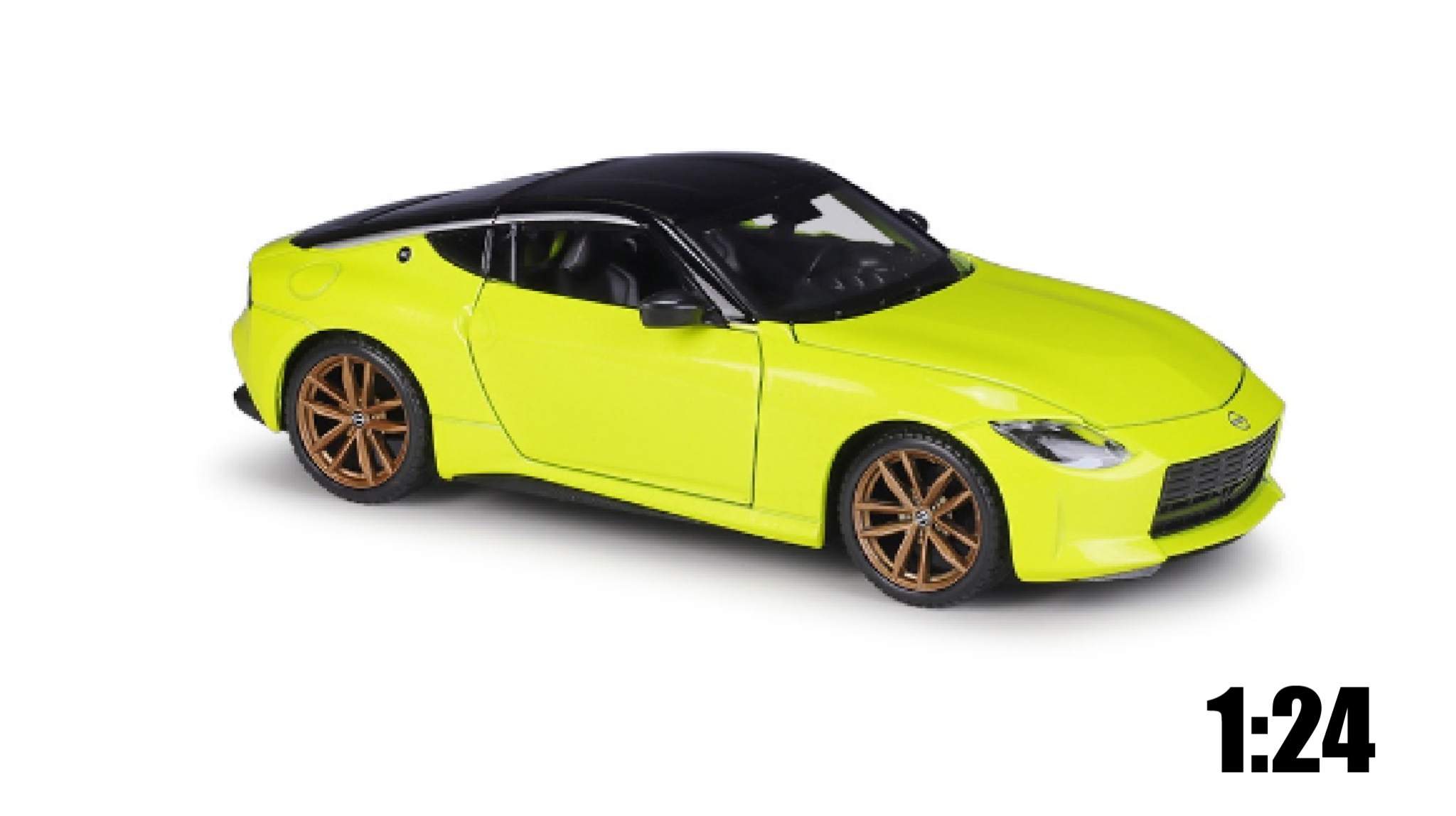  Mô hình xe ô tô Nissan Z 2023 Yellow tỉ lệ 1:24 Maisto OT150 