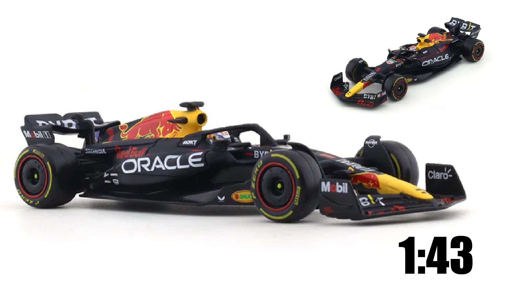  Mô hình xe đua F1 Ferrari Red Bull RB19 tỉ lệ 1:43 Bburago OT287 