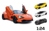  Mô hình xe ô tô Mclaren 720S full open tỉ lệ 1:24 Chezhi OT222 