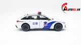  Mô hình xe ô tô Audi RS6 Police White tỉ lệ 1:24 Jinlifang OT196 