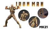  Mô hình nhân vật Marvel Iron man người sắt Mark 21 MK21 SHF Iron man 3 tỉ lệ 1:10 18CM ZD Toys FG262 