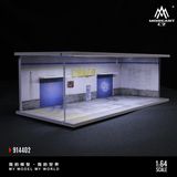  Hộp trưng bày mica mô phỏng Warehouse Parking Lot - có đèn kích thước 30x13.3x10cm tỉ lệ 1:64 MoreArt MO914402 