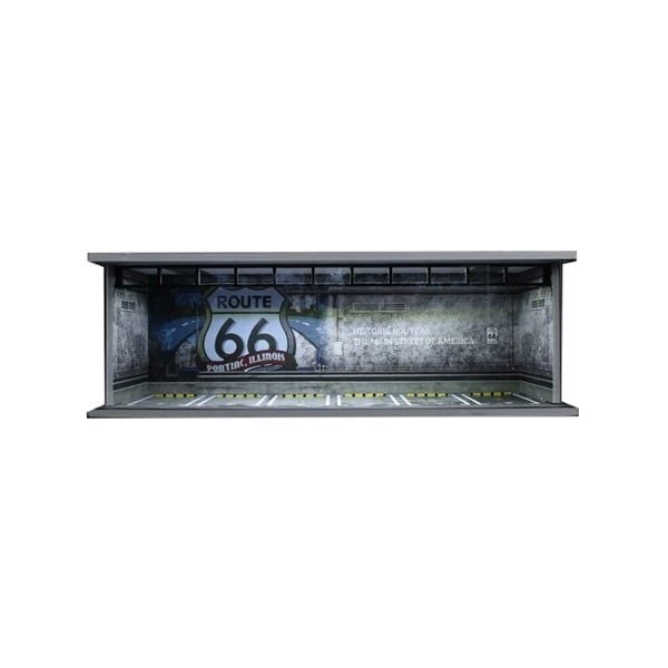  Hộp trưng bày mô phỏng Parking Lot Lighting Edition Assembly Scene tỉ lệ 1:64 MoreArt MO914060 