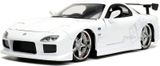  Mô hình xe Fast & Furious 1993 Mazda RX-7 White tỉ lệ 1:24 Jada Toys 32607 