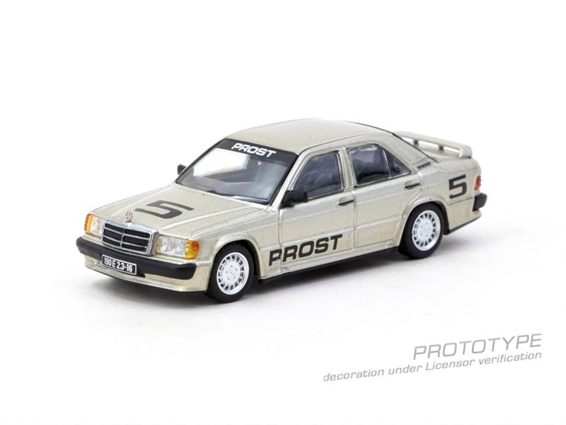  Mô hình xe Mercedes-Benz 190 E 2.3-16, Race of Champion 1984, Alain Prost tỉ lệ 1:64 Tarmac Works T64G-047-84ROC05 