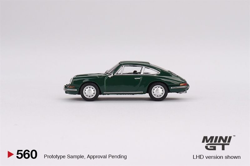  Xe mô hình Porsche 911 1963 Irish Green tỉ lệ 1:64 MiniGT 