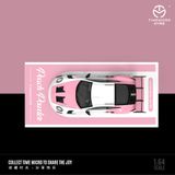  Mô hình xe Volkwagen T1 - Porsche 992 GT3 RS Peach Pink Powder tỉ lệ 1:64 Time micro 
