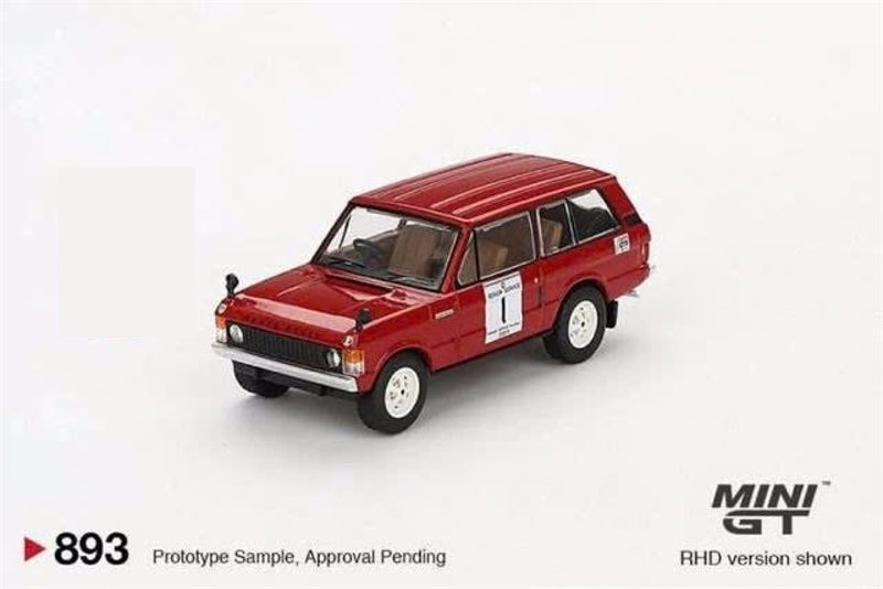  Mô hình xe Range Rover 1971 International Hillrally 1 Winner card tỉ lệ 1:64 MiniGT MGT00893 