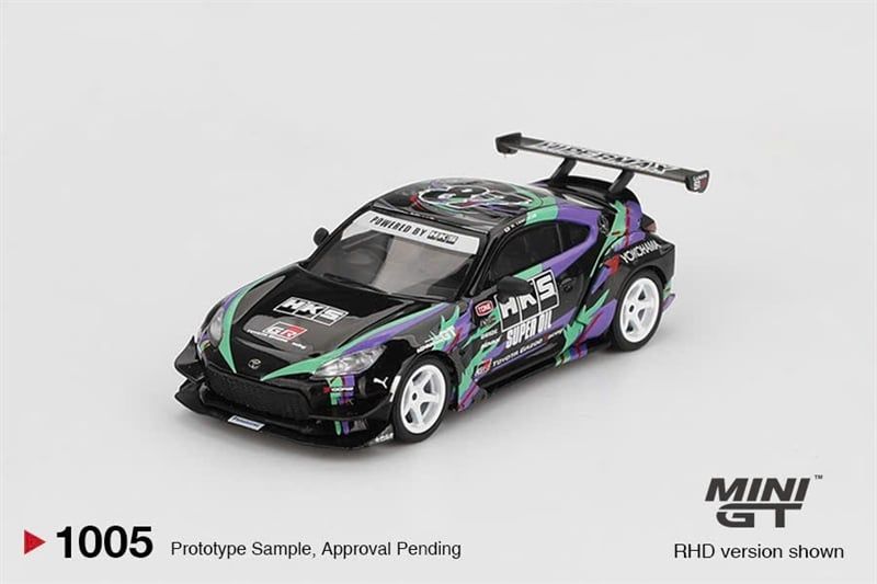  Mô hình xe Toyota GR86 HKS TYPE R 2022 Tokyo Auto Salon tỉ lệ 1:64 MiniGT MGT01005-R 