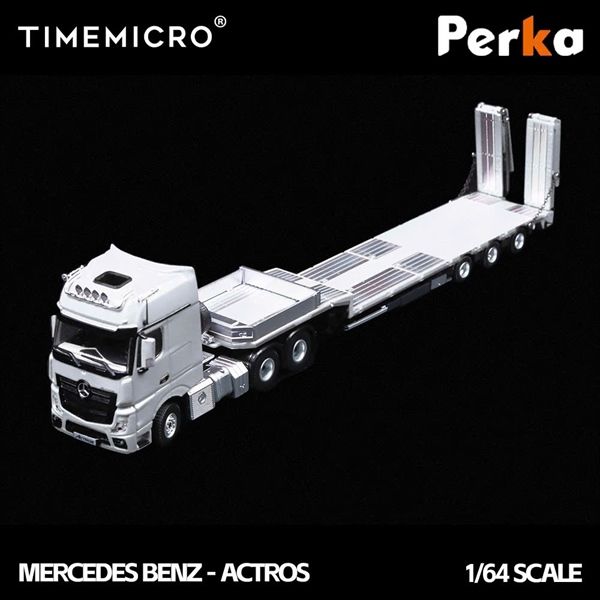  Mô hình xe Mercedes-Benz Actros Pallet Truck tỉ lệ 1:64 Time Micro - Perka TM646731 