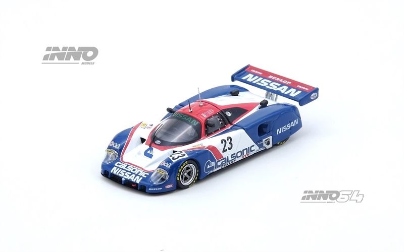  Mô hình xe R89C LE MANS 1989 No23 Masahiro Hasemi / Kazuyoshi Hoshino / Toshio Suzuki tỉ lệ 1:64 Inno64 