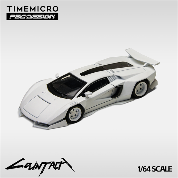  Mô hình xe New Countach Engineer Edition tỉ lệ 1:64 TimeMicro × PSC DESIGN TM647702 