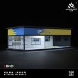  Hộp trưng bày mô phỏng Garage SPOON có đèn - mica bảo vệ tỉ lệ 1:64 MoreArt MO914509 