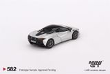  Mô hình xe McLaren Artura Ice Silver card tỉ lệ 1:64 MiniGT 