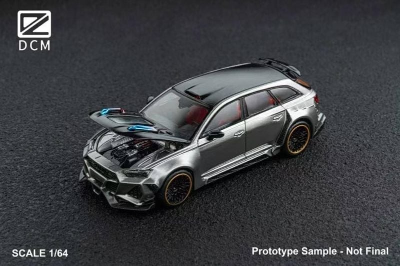  Mô hình xe Audi RS6 tỉ lệ 1:64 DCM OT64287 
