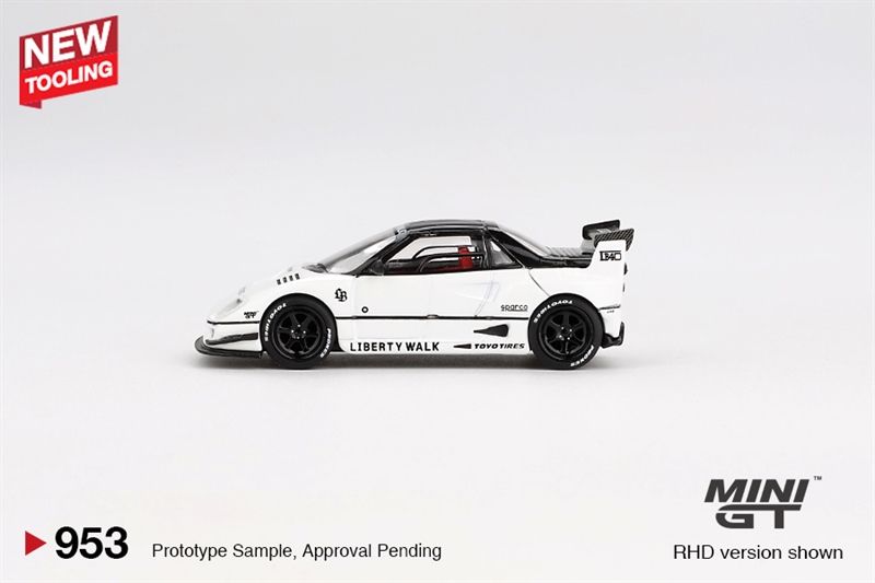  Mô hình xe Mazda AZ-1 Liberty Walk LB40 White 2024 Tokyo Auto Salon tỉ lệ 1:64 MiniGT MGT00953-CH 