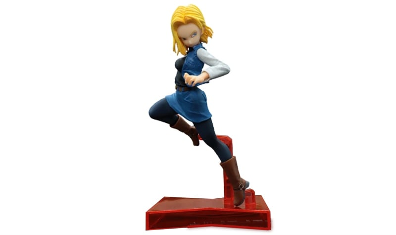  Mô hình nhân vật Dragonball Android 18 16cm đế clear FG230 