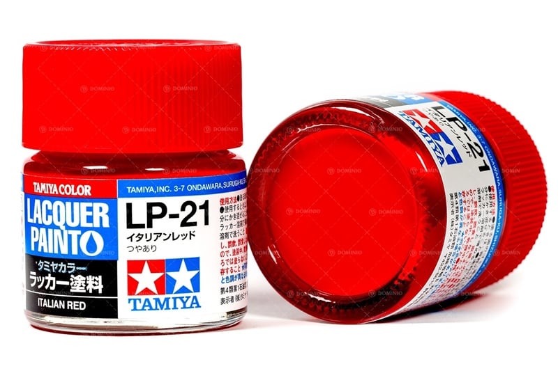  Lacquer lp21 Italian red sơn mô hình màu đỏ ducati 10ml Tamiya 82121 