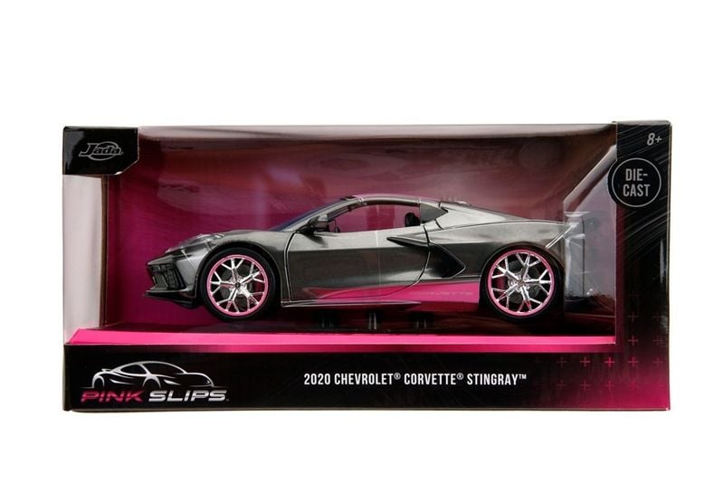  Mô hình xe 2020 Chevrolet Corvette Stingray Pink Slips tỉ lệ 1:24 Jada Toys 34848 