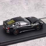  Mô hình xe Ferrari F12 TDF black version mở được capo tỉ lệ 1:64 Little Toys OT64410 