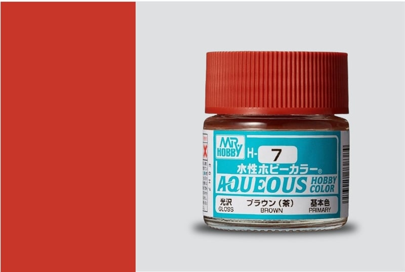  Acrylic H7 brown sơn mô hình màu nâu 10ml Mr.Hobby H7 