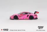 Mô hình xe Porsche 911 GT3 R #77 AO Racing 2024 IMSA ROAD AMERICA Roxy tỉ lệ 1:64 MiniGT MGT01052 