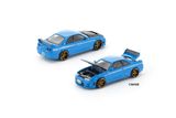  Mô hình xe Nissan Skyline GT-R (R33) Nismo 400R Champion Blue tỉ lệ 1:64 Poprace x Enigma 