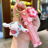  Móc khóa nhựa dẻo - silicon gấu Cinnamoroll MK014 