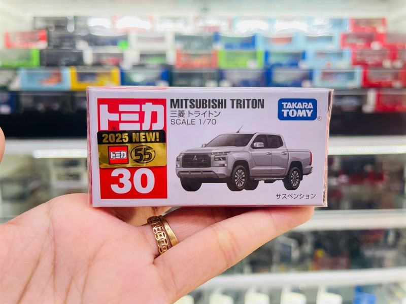  Mô hình xe Mitsubishi Triton Box No.30-11 tỉ lệ 1:70 Tomica 917311 