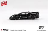  Mô hình xe Lamborghini LB-Silhouette WORKS MURCIELAGO GT Evo Black bản card tỉ lệ 1:64 MiniGT MGT01053 NO CHASE 