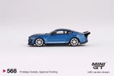  Mô hình xe Ford Shelby GT500 Dragon Snake Concept Performance Blue tỉ lệ 1:64 MiniGT 