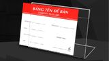  Kệ mica bảng tên chức danh card visit bảng tên mô hình để bàn PK362 