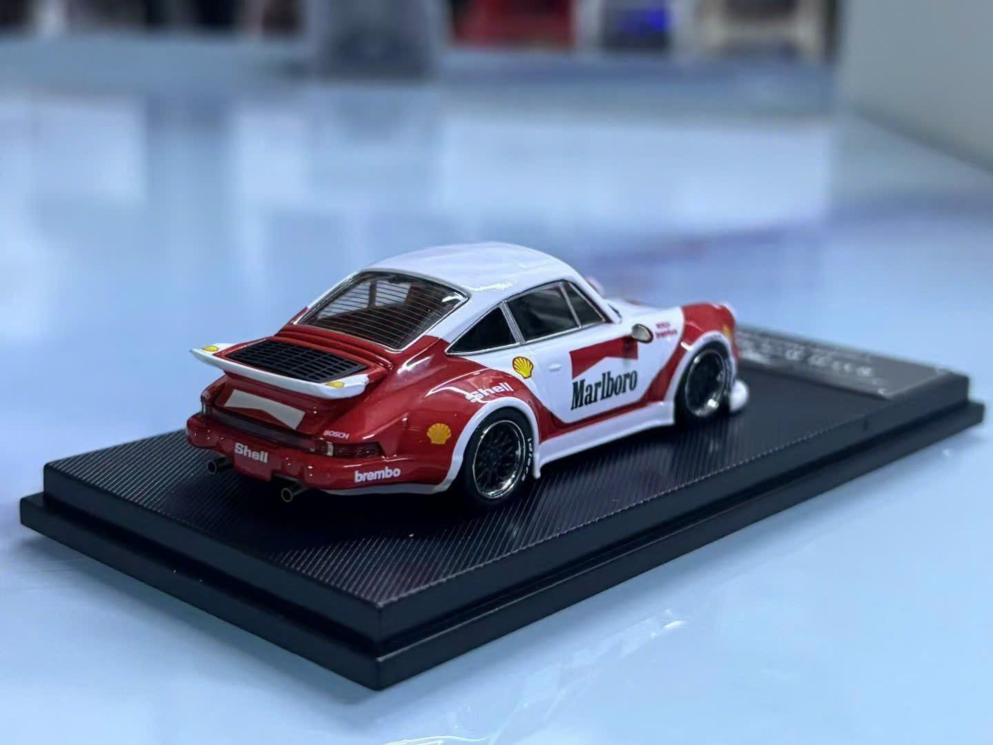  Mô hình xe Porsche RWB 930 Ducktail tỉ lệ 1:64 My model collect OT64222 