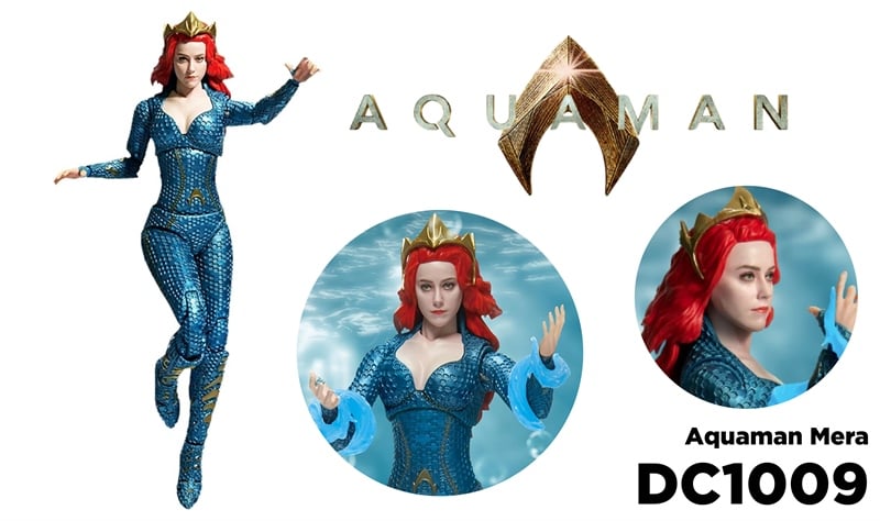  Mô hình nhân vật DC Mera Form Aquaman and The Lost Kingdom tỉ lệ 1:9 19CM FondJoy FG280 