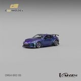  Mô hình xe Subaru BRZ Varis Widebody purple kèm bánh thay thế tỉ lệ 1:64 CM model CM64-BRZ-05 