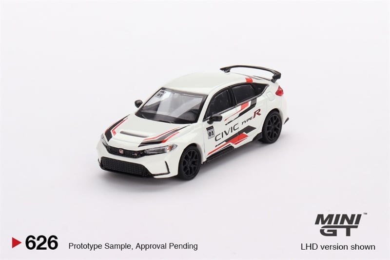  Mô hình xe ô tô Honda Civic Type R 2023 Honda Thanks Day Việt Nam tỉ lệ 1:64 MiniGT MGT00626-CH 